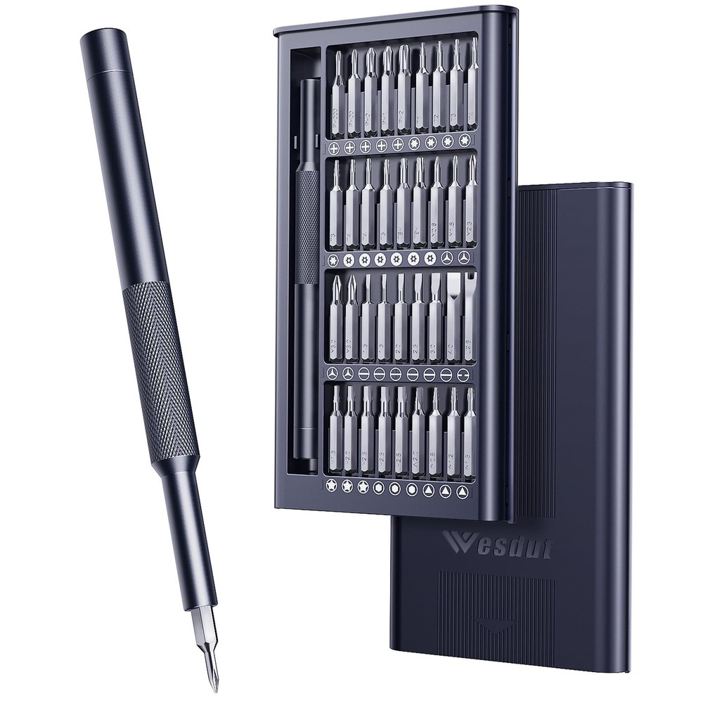37-in-1 Magnetic Precision Screwdriver Set with Torx Bits for Electronics Repair