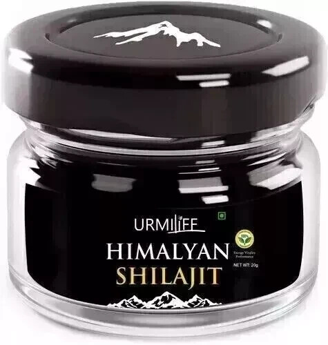 Himalayan URMILIFE Pure Shilajit Resin 20MG with Free Shipping