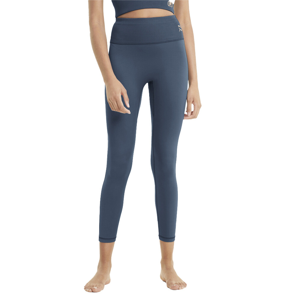 Puma Exhale High Waist Athletic Leggings Womens Blue Athletic Casual 520059-89