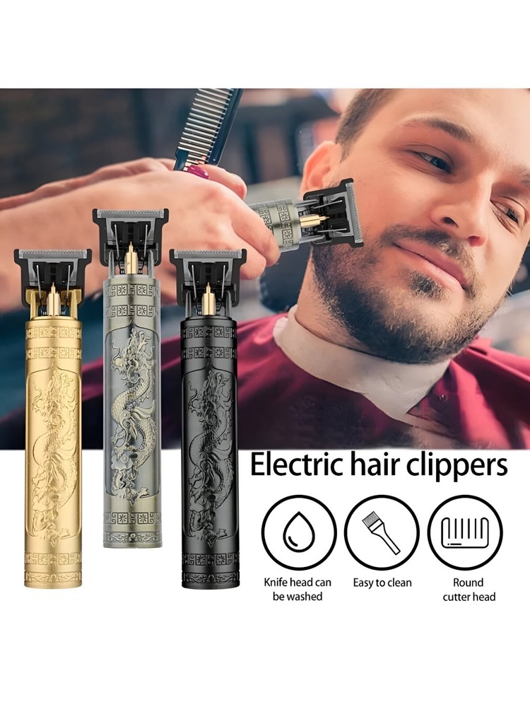 Professional Hair Clippers Trimmer Cutting Beard Cordless Barber Shaving For Men