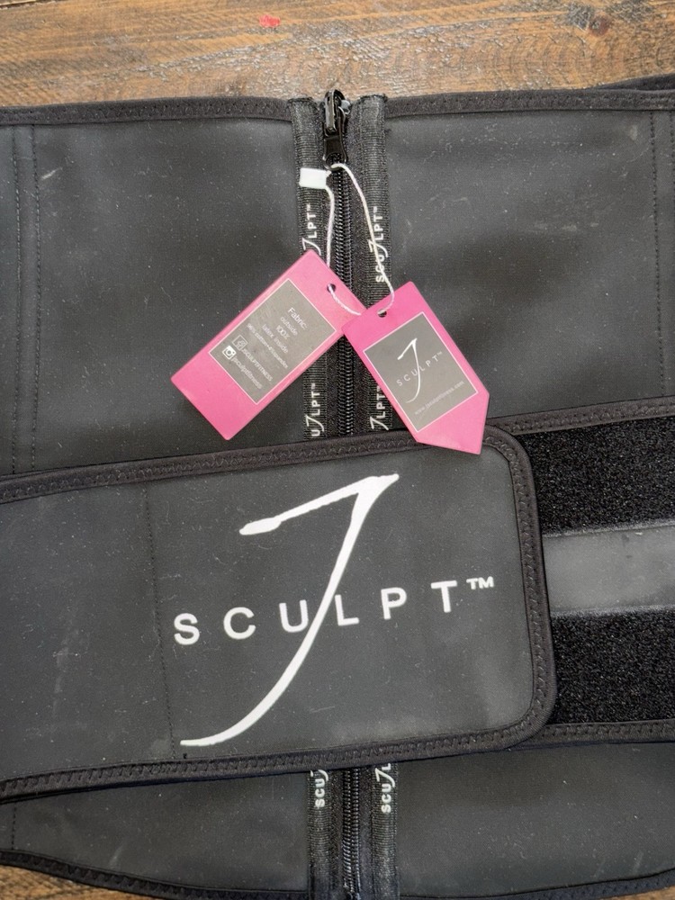 J SCULPT Waist Trainer Size 4XL Unworn with Detachable Belt Spring