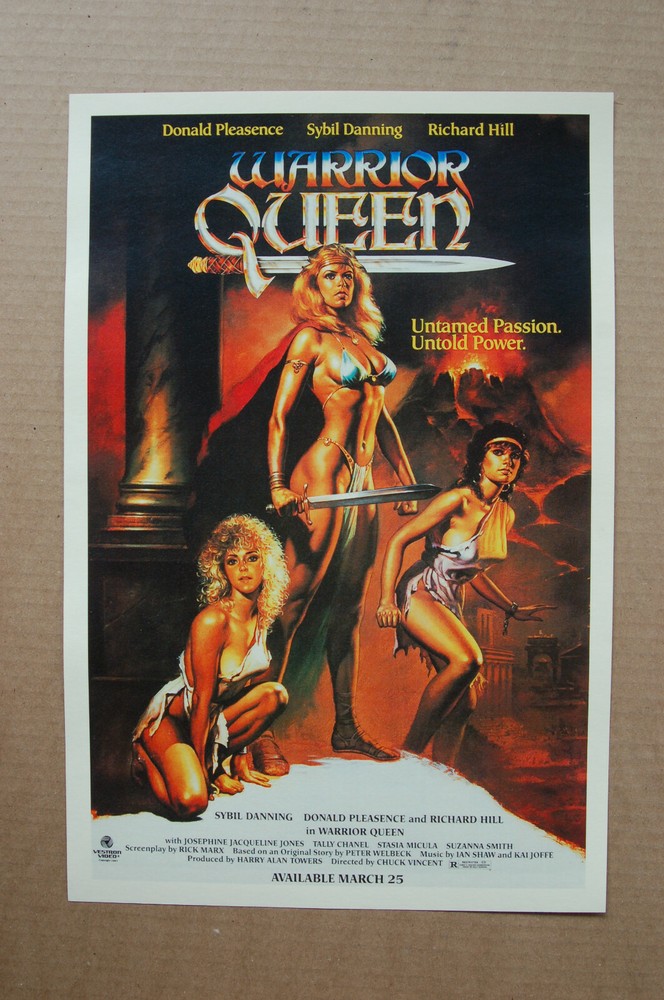 Warrior Queen Lobby Card Movie Poster