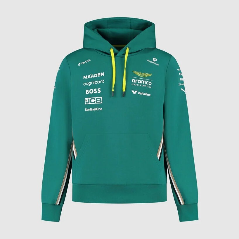 Aston Martin 2025 F1 Team Hoodie Green