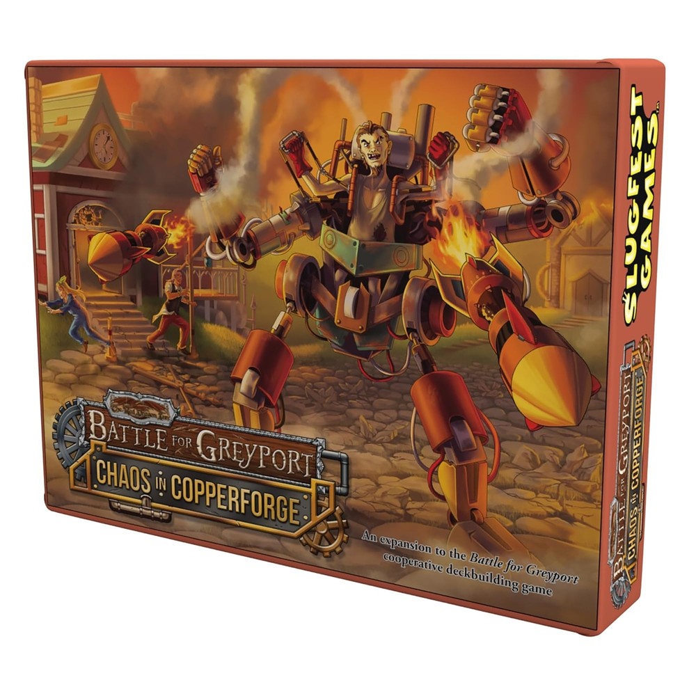 : Battle for Greyport: Chaos in Copperforge Expansion - Cooperative Deckbuild...