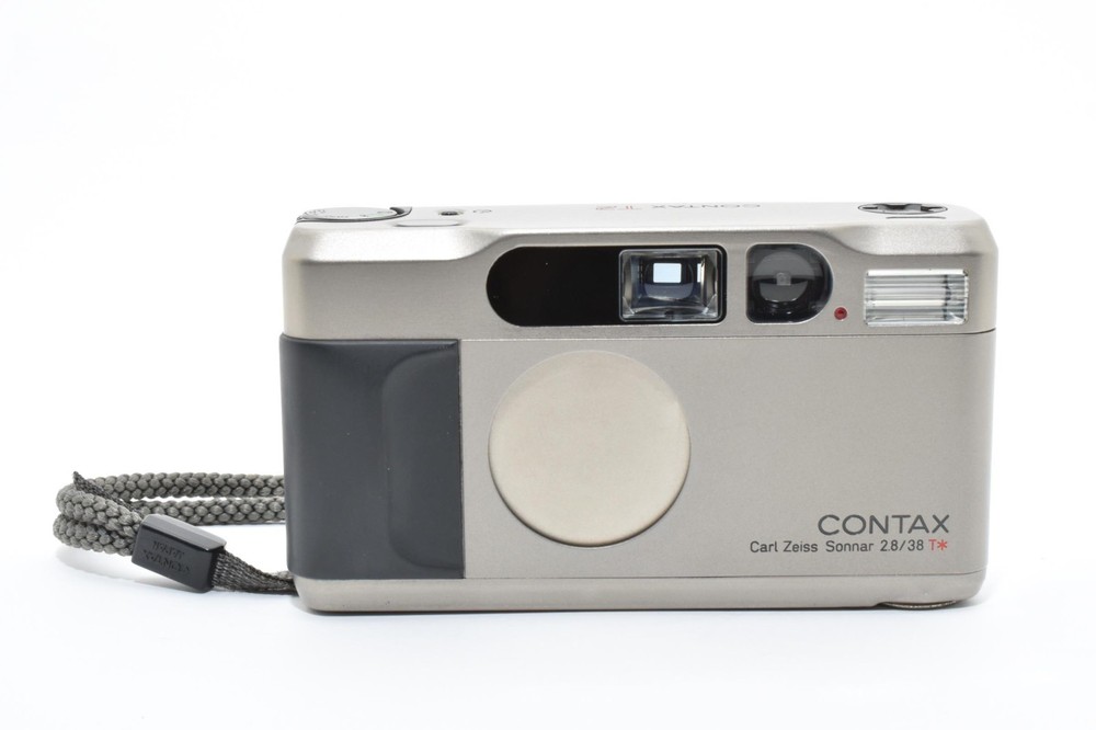 [Near Mint] Contax T2 Titan Silver Point & Shoot 35mm Film Camera From Japan