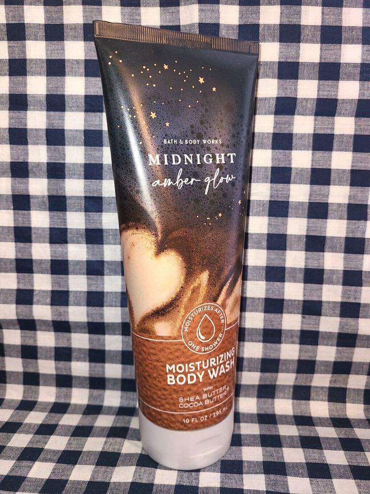 Midnight Amber Glow Moisturizing Body Wash 10 oz Bath & Body Works FREE SHIP!