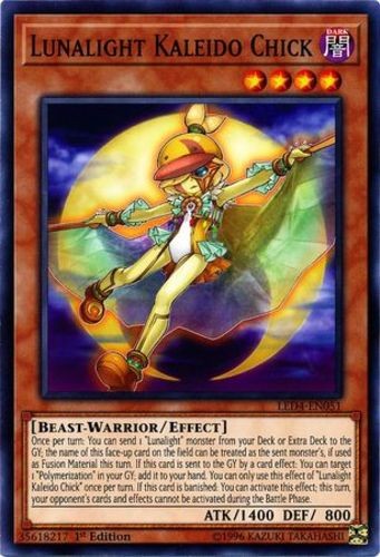 Lunalight Kaleido Chick LED4-EN051 Common 1st Edition Moderately Played