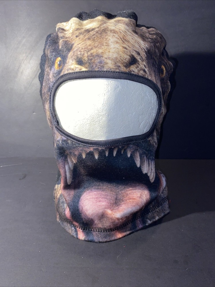 Jurassic World Camp Cretaceous Balaclava Ski Mask for Winter Cold Weather VGUC