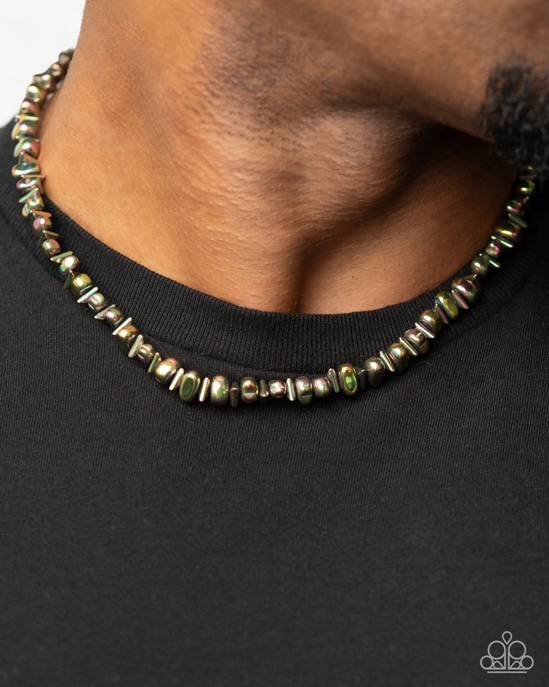 New Paparazzi Jewelry-Urban Union Necklace-Multicolor