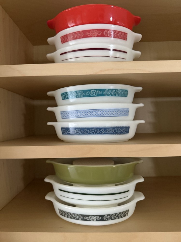 18 Pyrex Pixie 700 Personal Collection