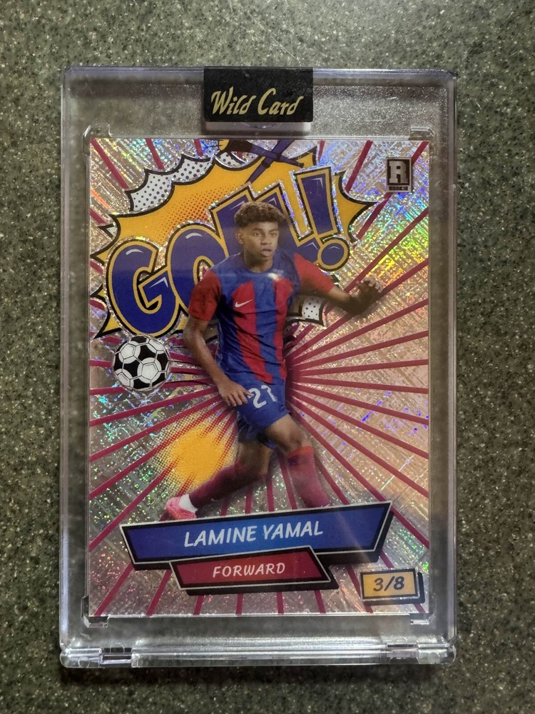 2024 Wild Card Goal! Lamine Yamal 3/8 Encased
