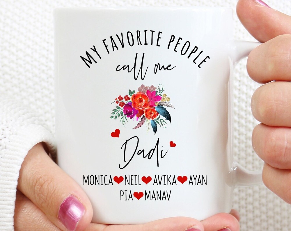 Personalized Dadi Gifts Personalized Dadi Coffee Mug Gifts For Dadi Mother's Day