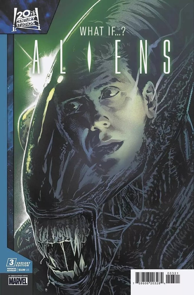 Alien Carter Burke 3 Variant Marvel NM Comics JJCS Florida