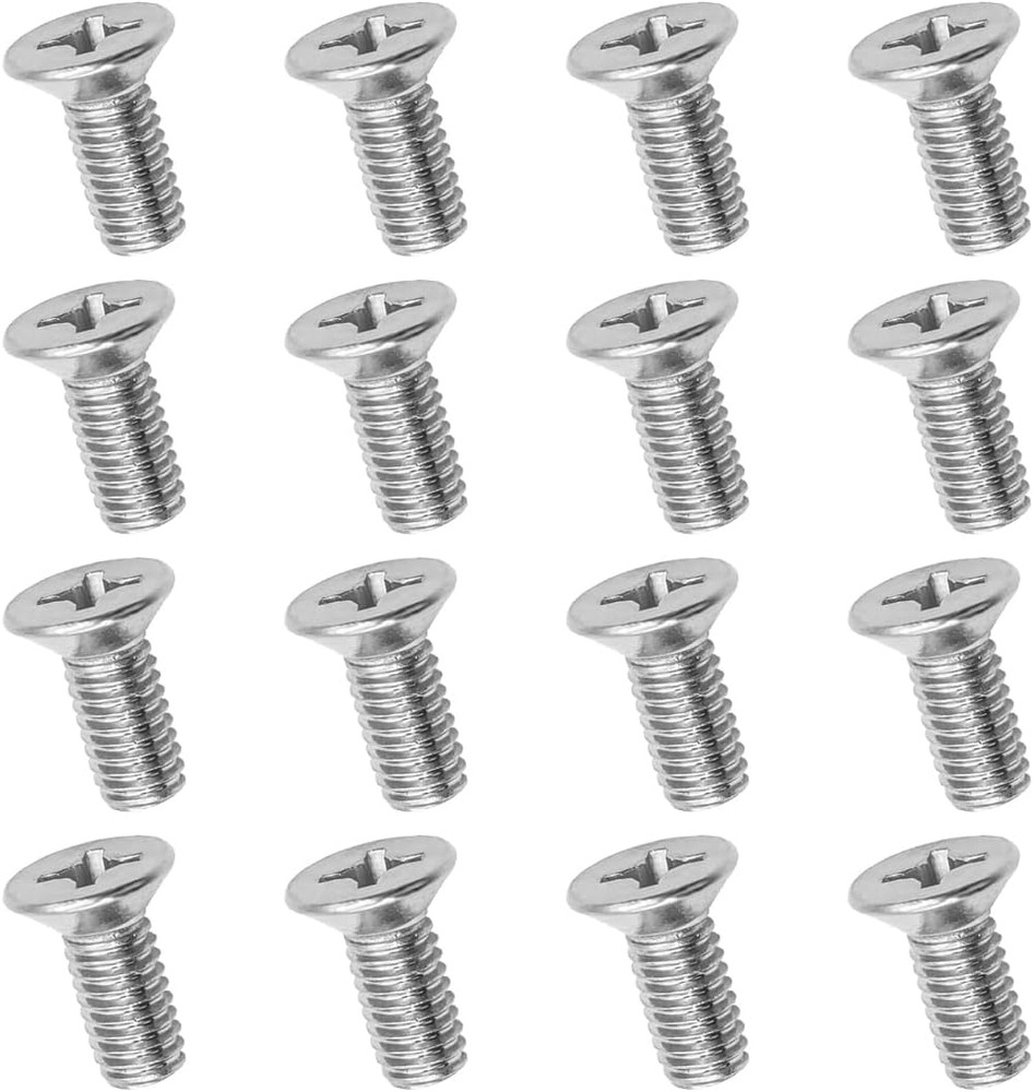 16Pcs Stainless Steel Car Brake Disc Rotor Screws 93600-06014-0H Hardware Kit