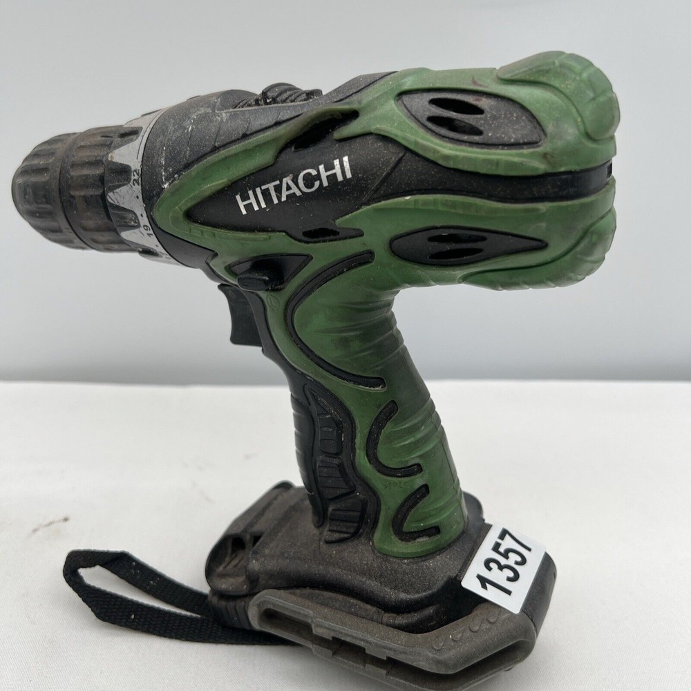 Hitachi DS18DVF3 Green 18V Cordless Drill Tested Works No Battery Included