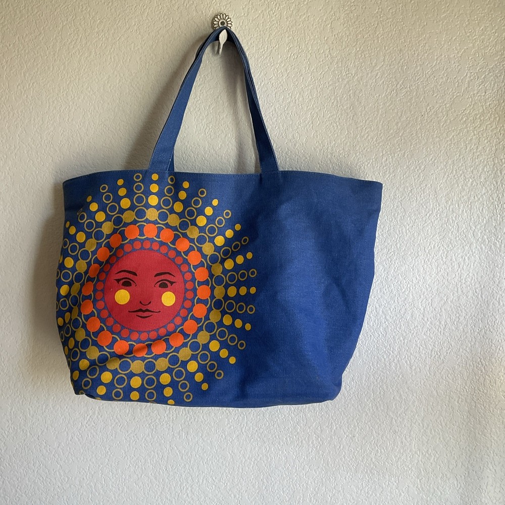 Bath &Body Works Sunsational Large Denim Tote Bag Limited Edition Reusable