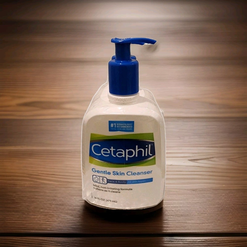 3 Pack Cetaphil Cleanser Gentle Skin Face & Body Mild Non Irritating Soft 16 oz