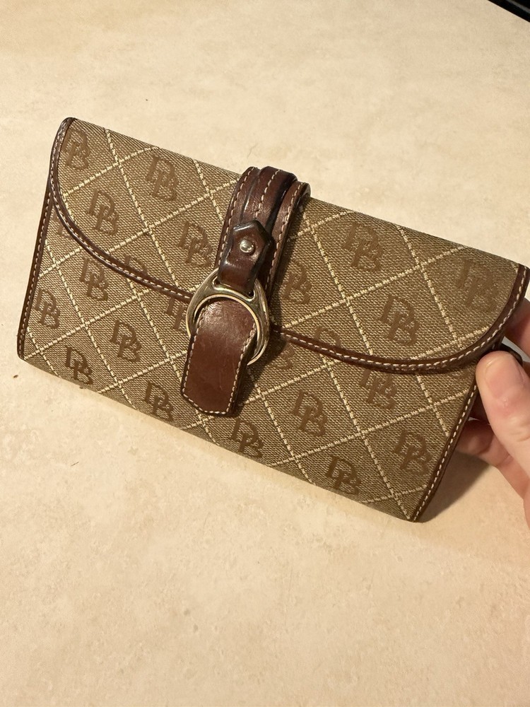 Dooney & Bourke Monogram Canvas Wallet