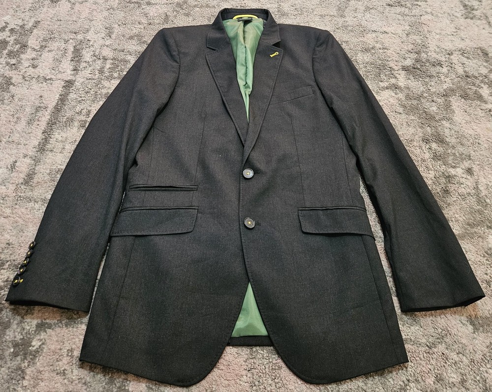 Mens John Deere Black Blazer Jacket 40L