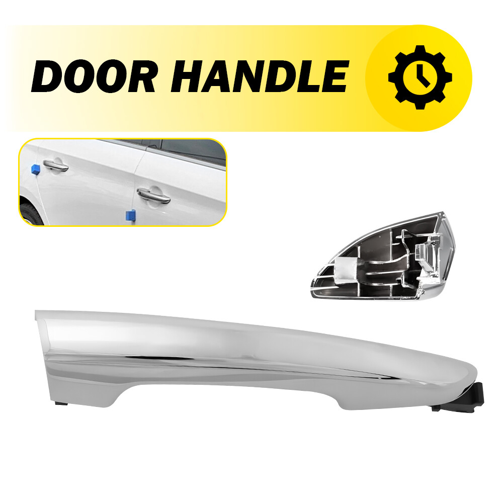 2015-2019 Hyundai Sonata Rear Right Passenger Chrome Outside Door Handle