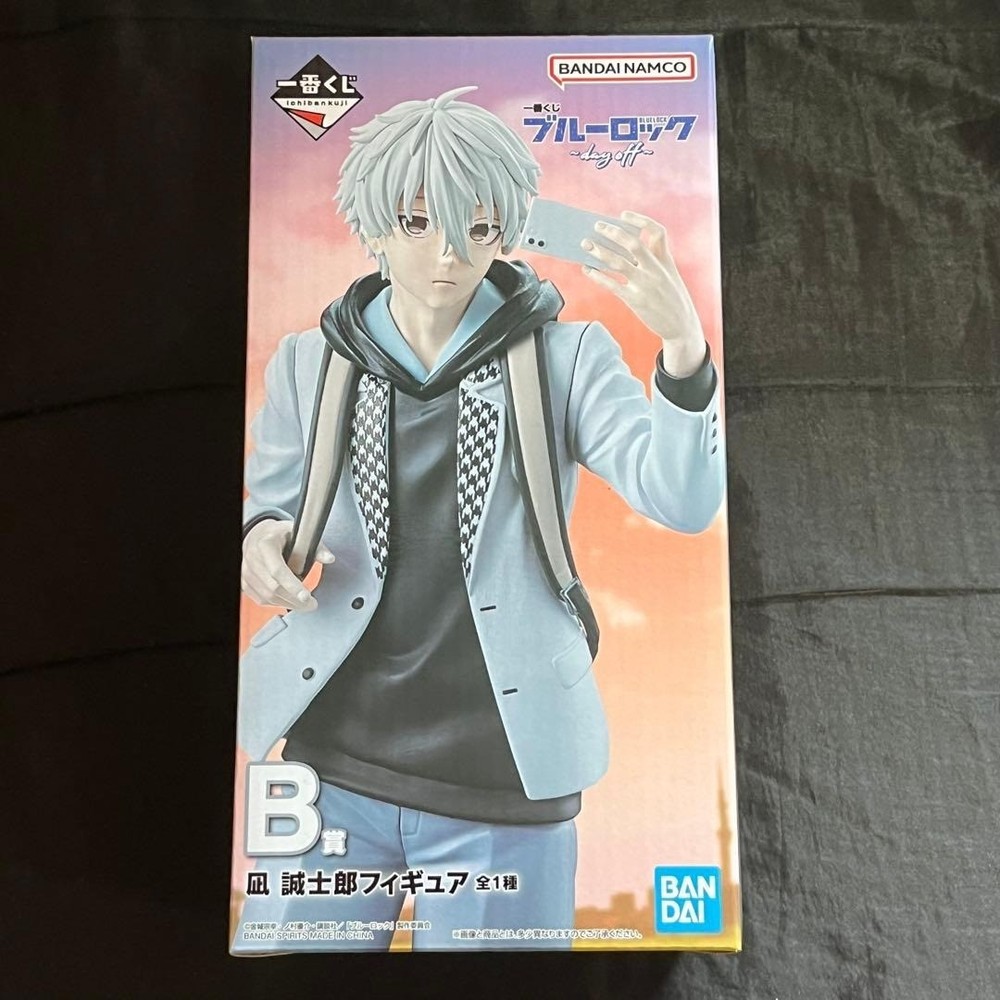 Ichiban Kuji Blue Lock Day Off B Prize Seishiro Nagi Figure Bandai Japan Anime-image