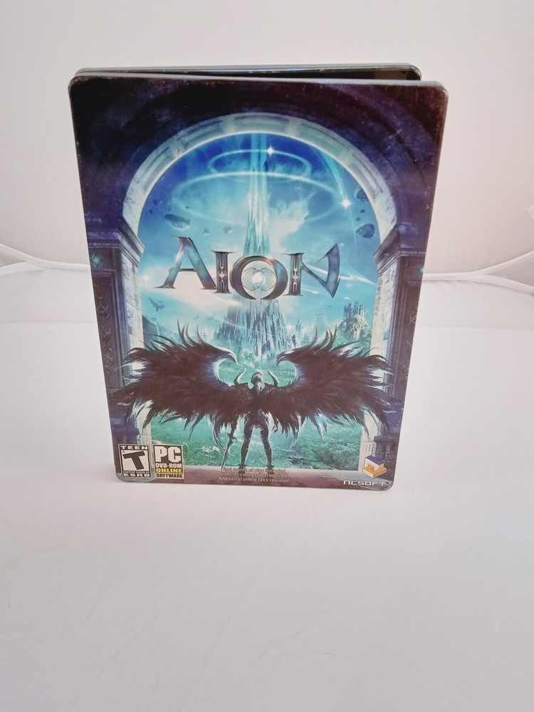Aion Limited Collector's Edition - PC Game - Tin Metal Case and Disc - Complete