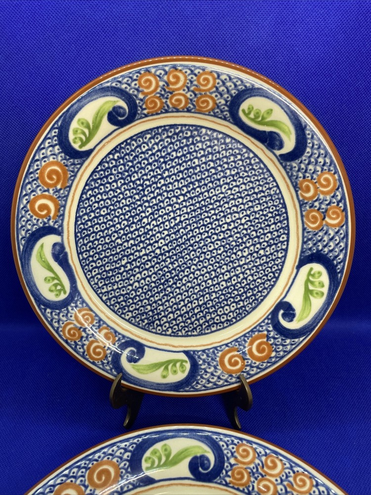 Franciscan Ware Calypso Salad Plates 8 3/4