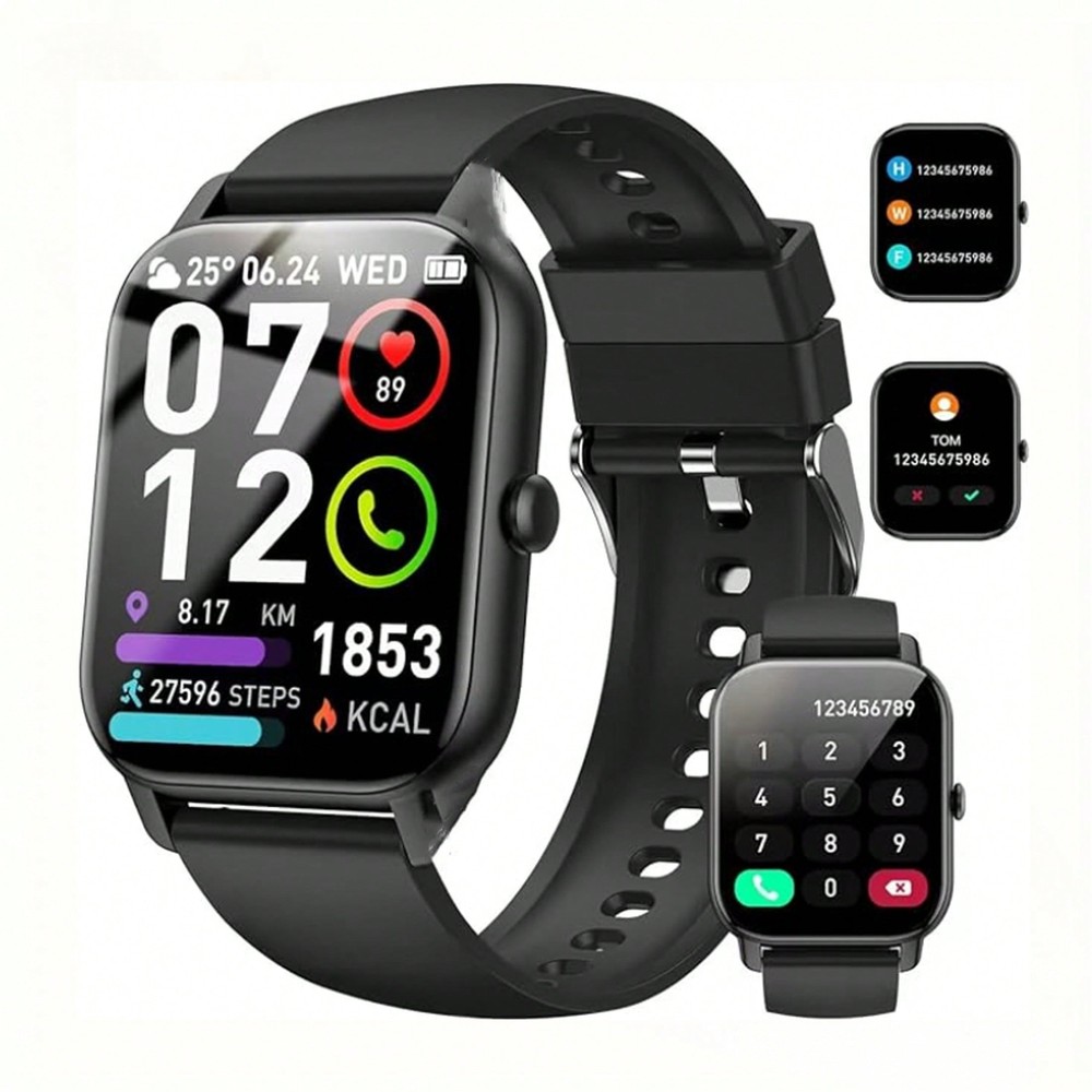 1.85 Inch Women's Fitness Smartwatch with 110+ Sports Modes & Sleep Tracking