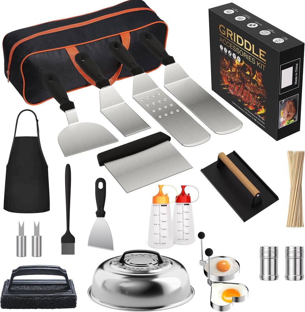 120-Piece Griddle Accessories Kit for Blackstone with Perfect Flavor Enhancement