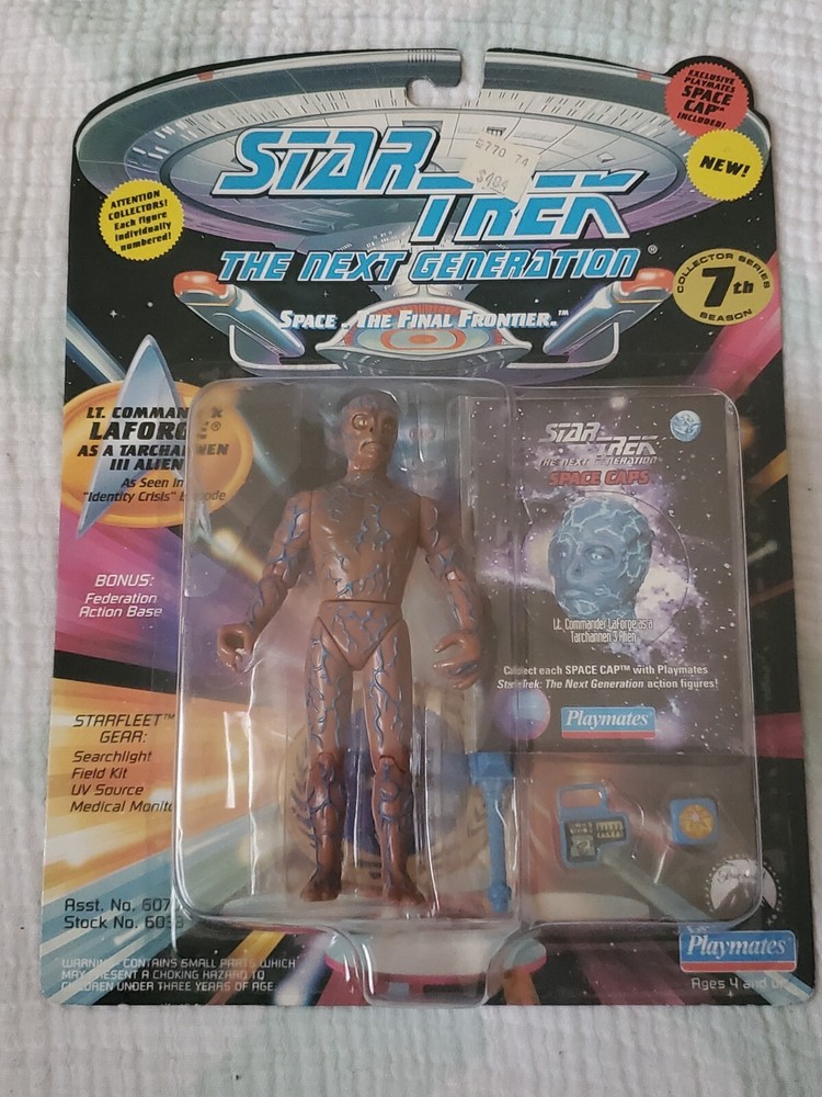 Star Trek The Next Generation 7th Season Lt Comm Laforge Tarchannen III Alien
