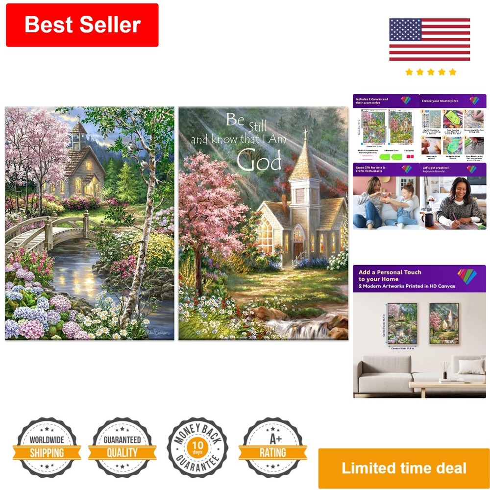 Diamond Painting Kits for Relaxation and Home Decor - 2