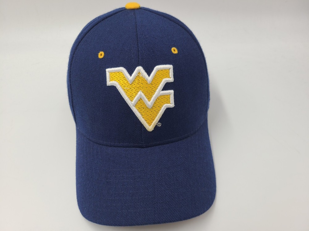 West Virginia University Mountaineers Zephyr Fitted 7 1/2 Hat Cap Men Women NCAA