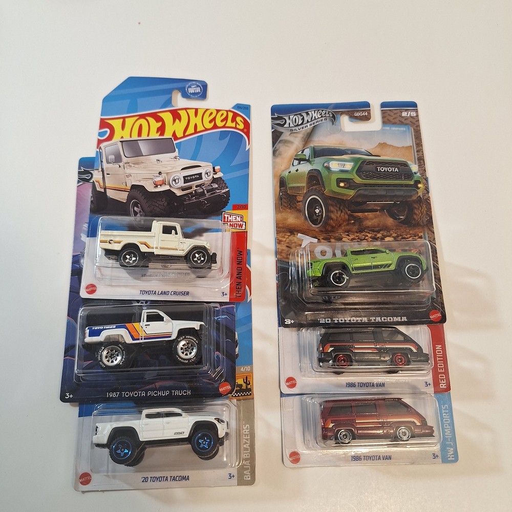 Hot Wheels Toyota Trucks & Vans Target Red & Treasure