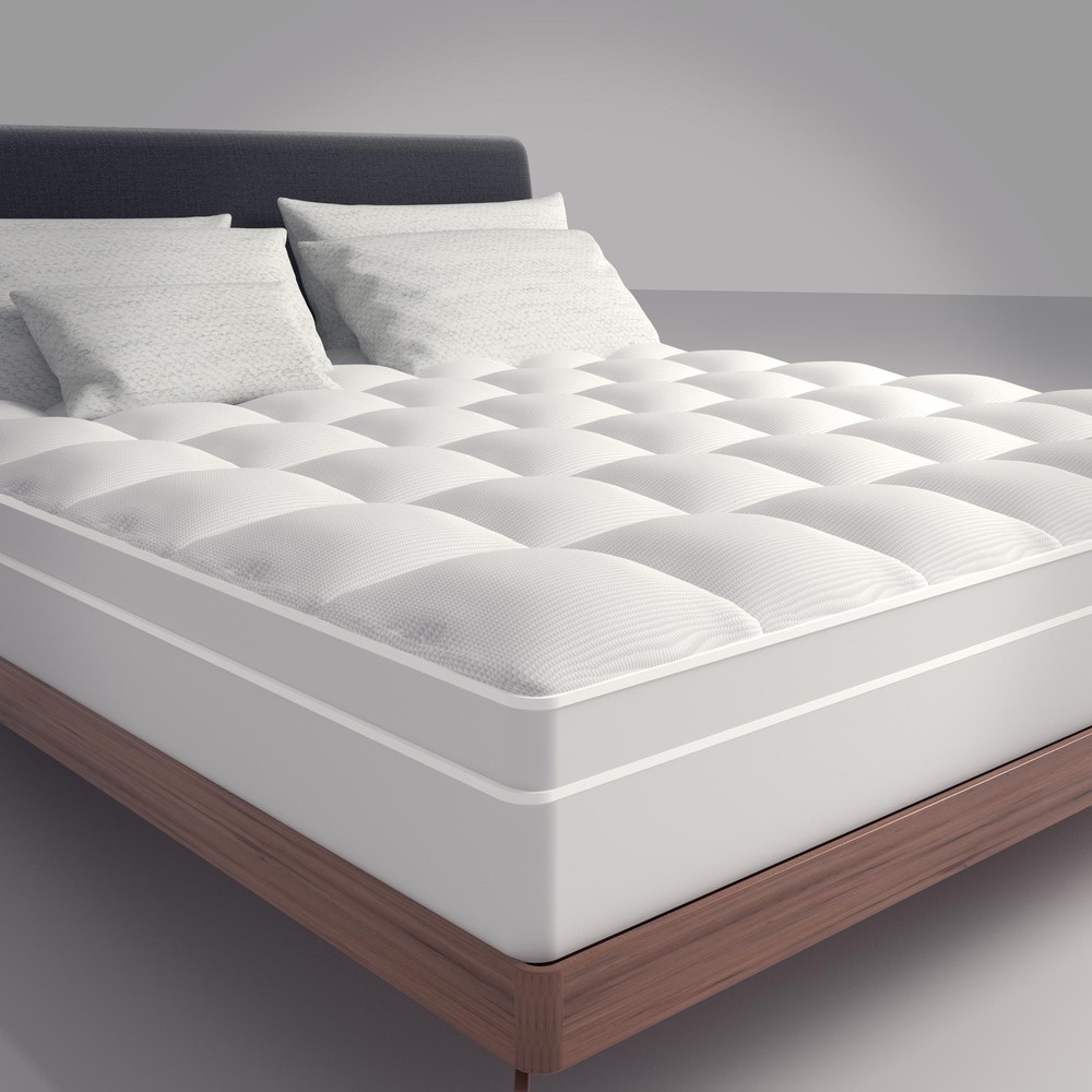 Mattress Pad, Cooling Cotton Pillow Top Cover Quilted