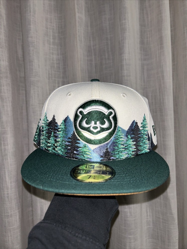 New Era Chicago Cubs Outdoor Collection 59FIFTY Fitted Hat Cap Size 7 1/8