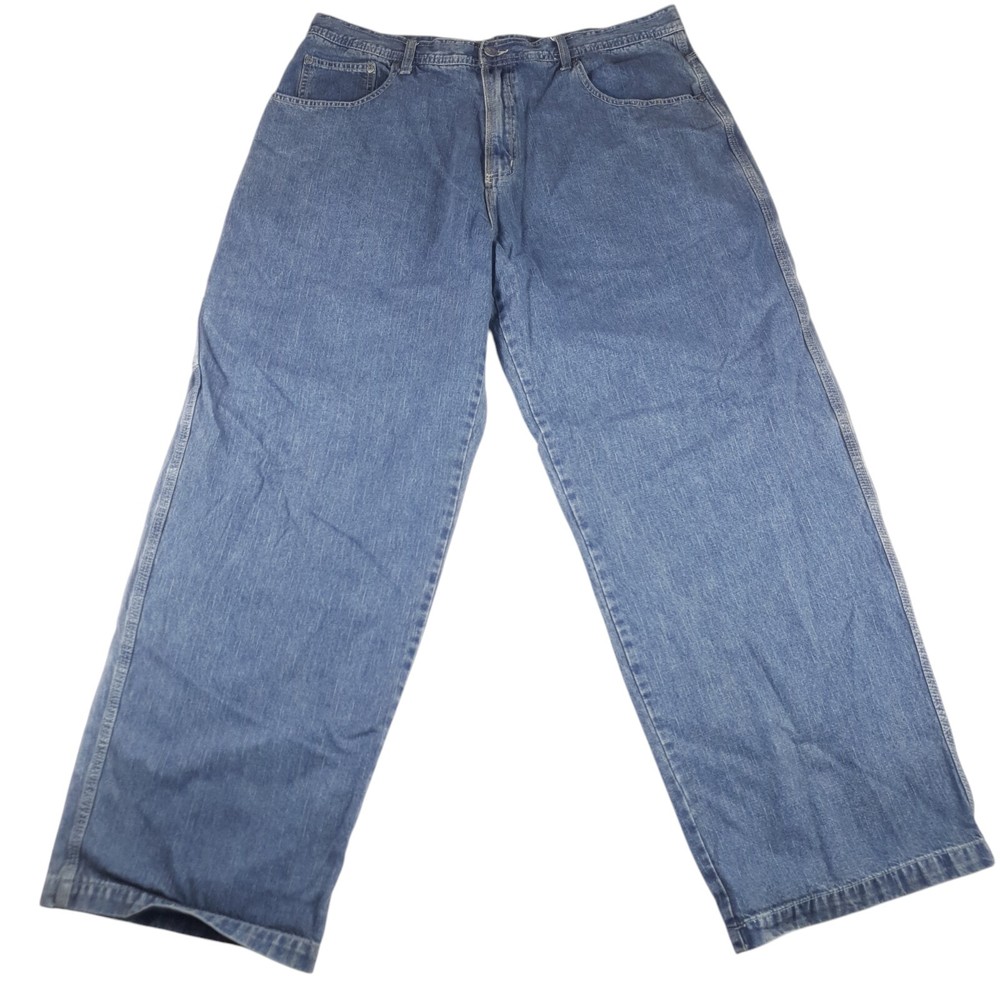 Vintage Billabong Jeans 38x30 Blue Wide Leg Baggy Y2K 90s Skate Grunge Surf