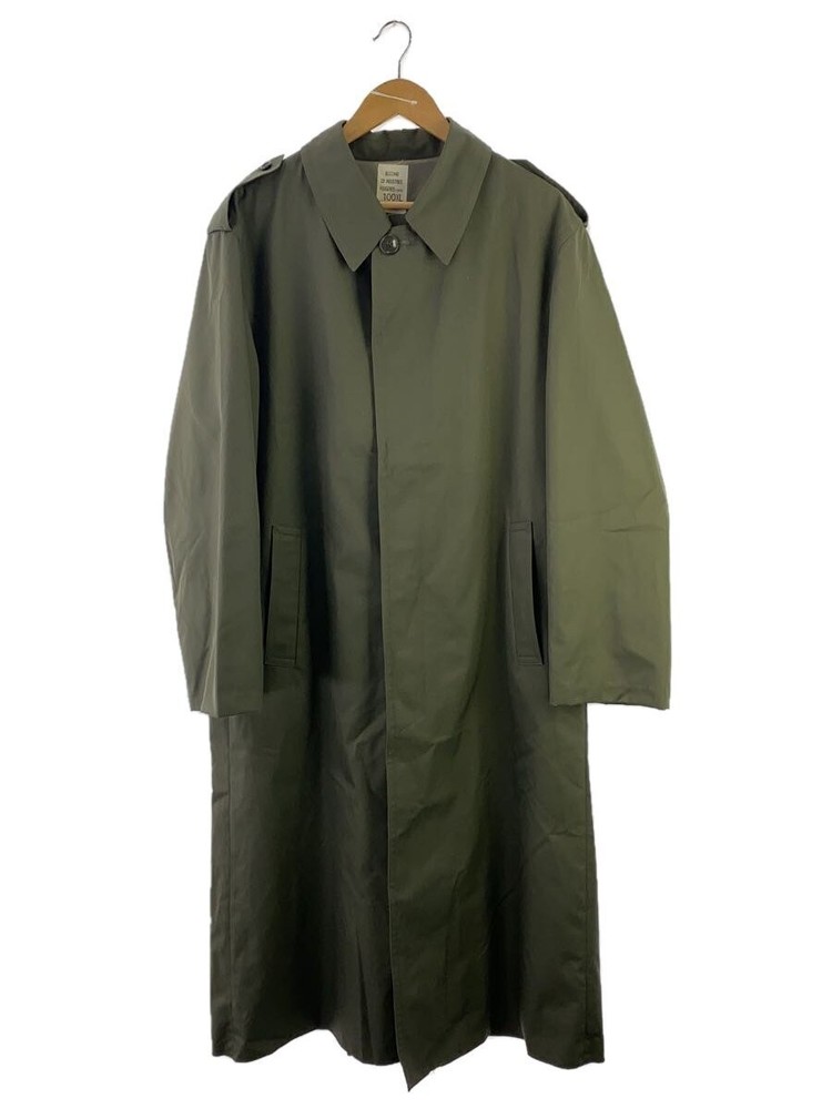 French Military  Steel Collar Coat/-/-/Khk/Plain// 3395