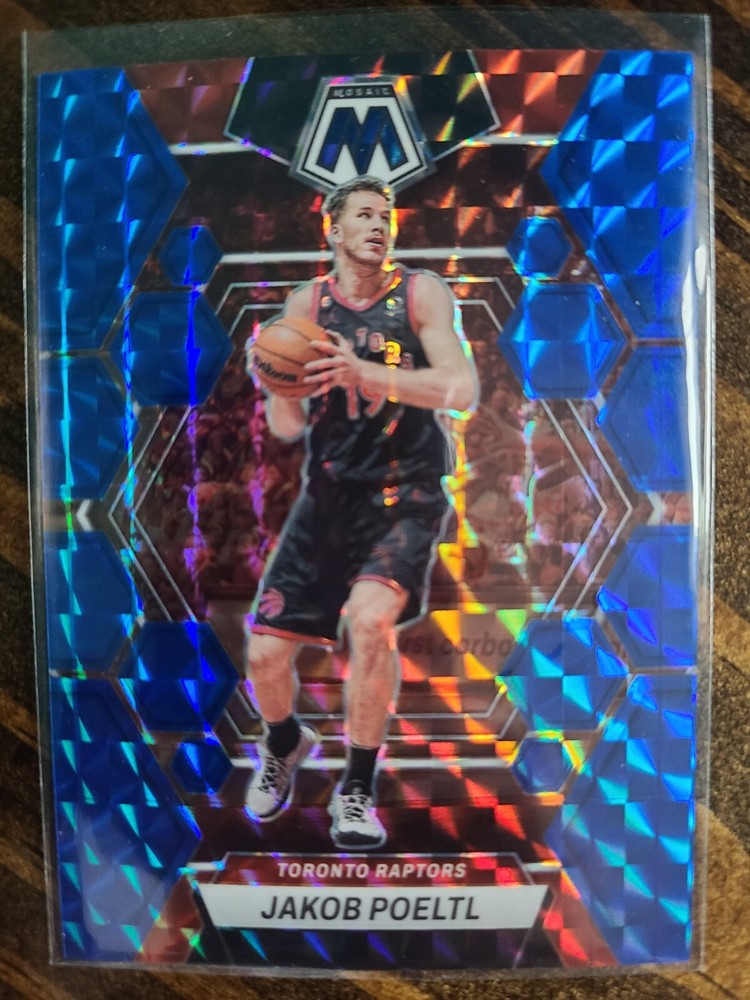 2022-23 Panini Mosaic Jakob Poeltl Blue #114 002/199