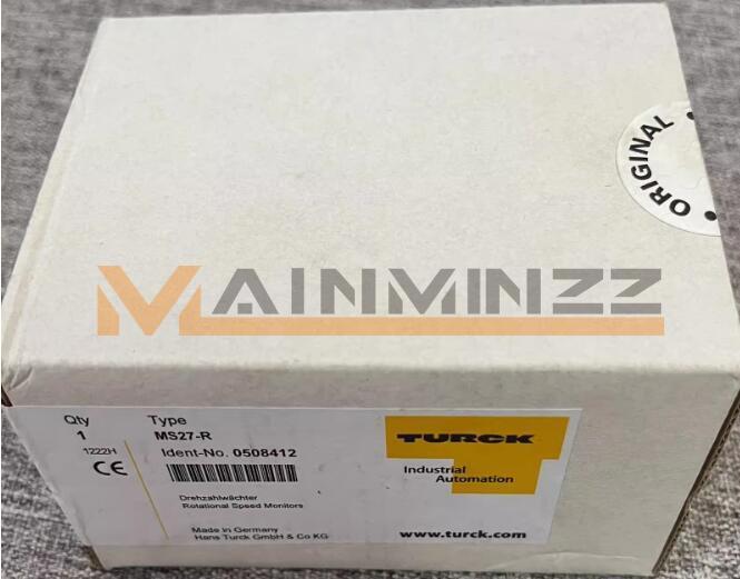 ONE NEW TURCK MS27-R ROTATIONAL SPEED MONITOR 20-250VAC/DC