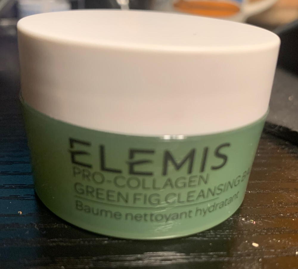 Elemis Pro-Collagen Green Fig Cleansing Balm • Hydrating • 0.70 oz / 20g • New