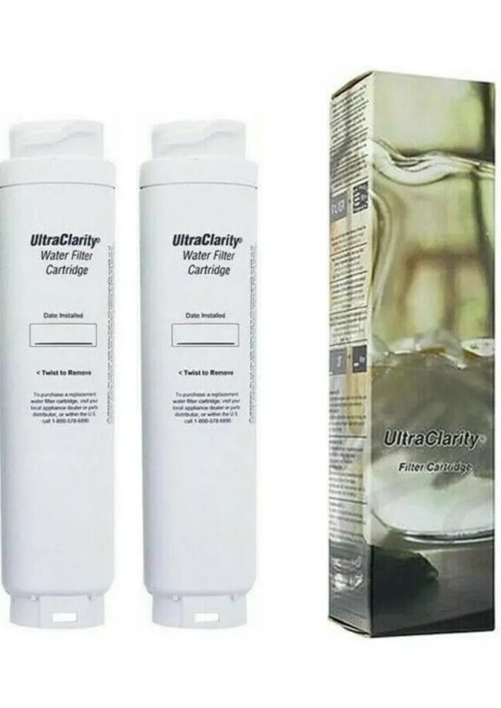 2 Pack BOSCH Thermador REPLFLTR10 Refrigerator Water Filter 00740560