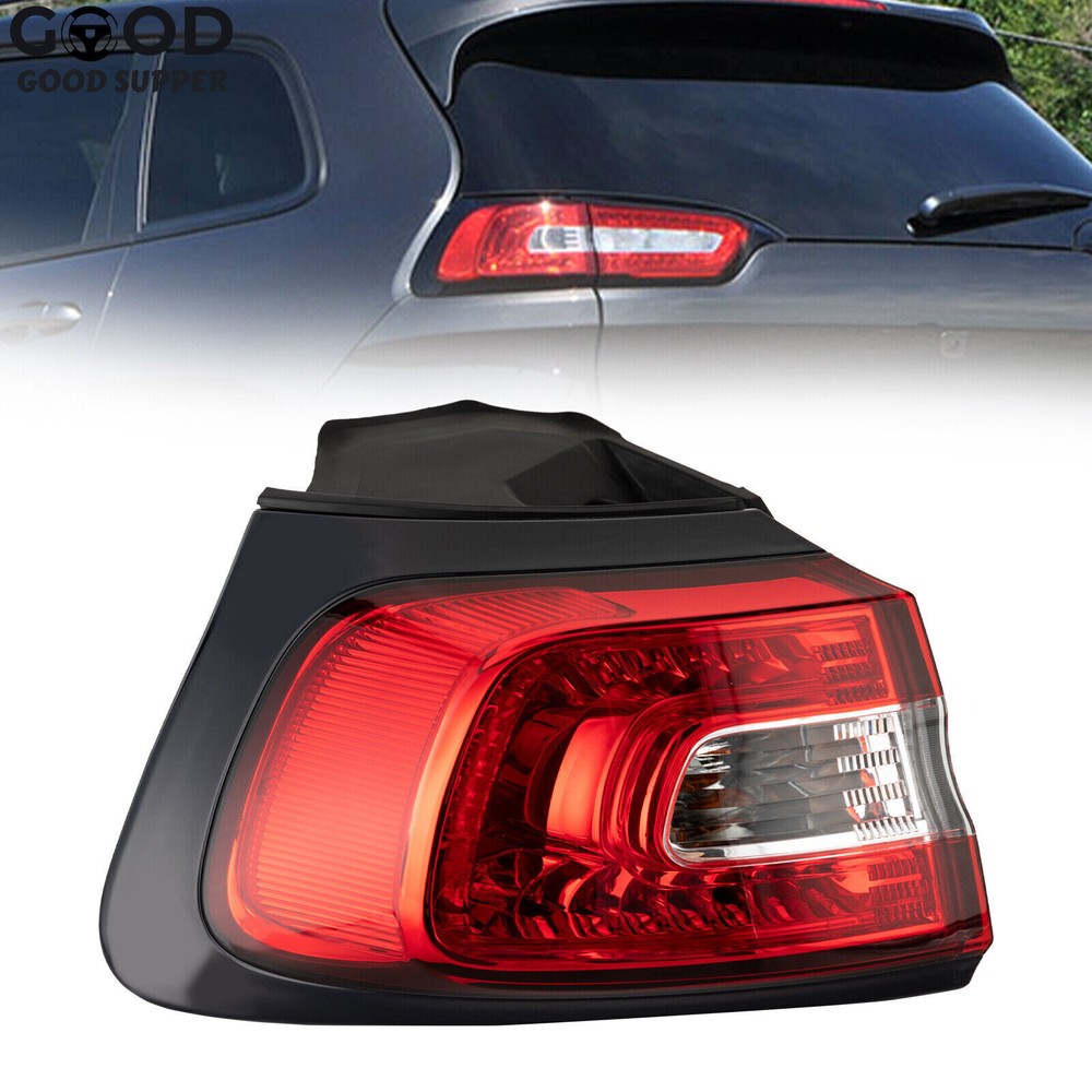 For 2014-2018 Jeep Cherokee Halogen Left Tail Light Driver Side Outer Rear Lamp