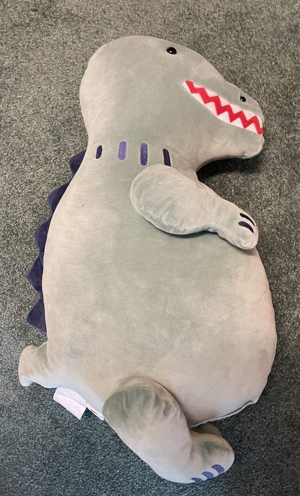 Jumbo 24-Inch Soft Dinosaur T-Rex Pillow for Kids