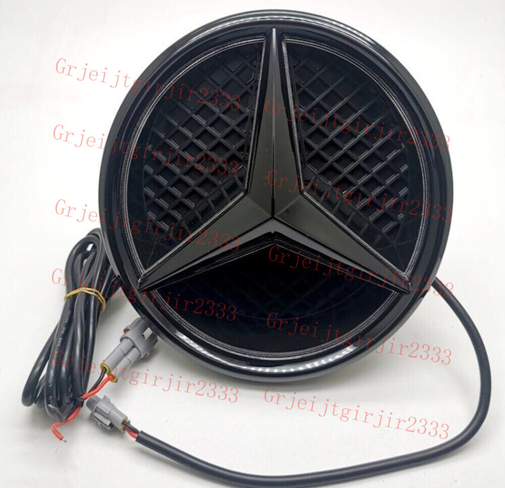 Car Motors Led Grill Star Emblem White Light For A E C ML Twist Type 2012-2018