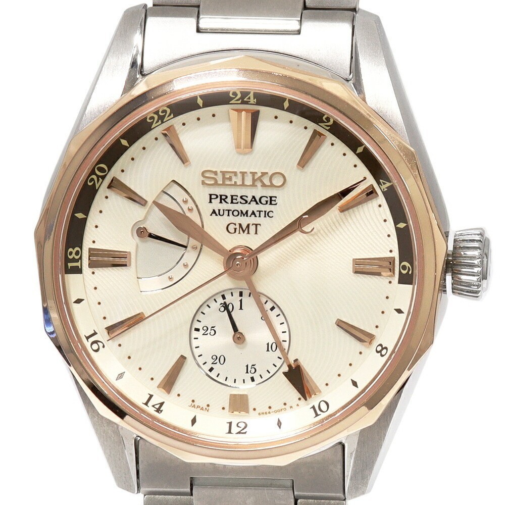Seiko Presage Ocean Traveler SARF012 Automatic Men's Watch 6R64-00E0
