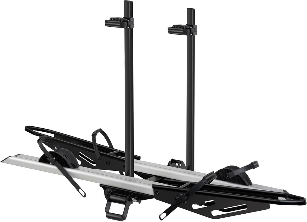 200 LBS Heavy Duty Hitch Mount Ebike Rack for Fat Tire & Mountain Bikes