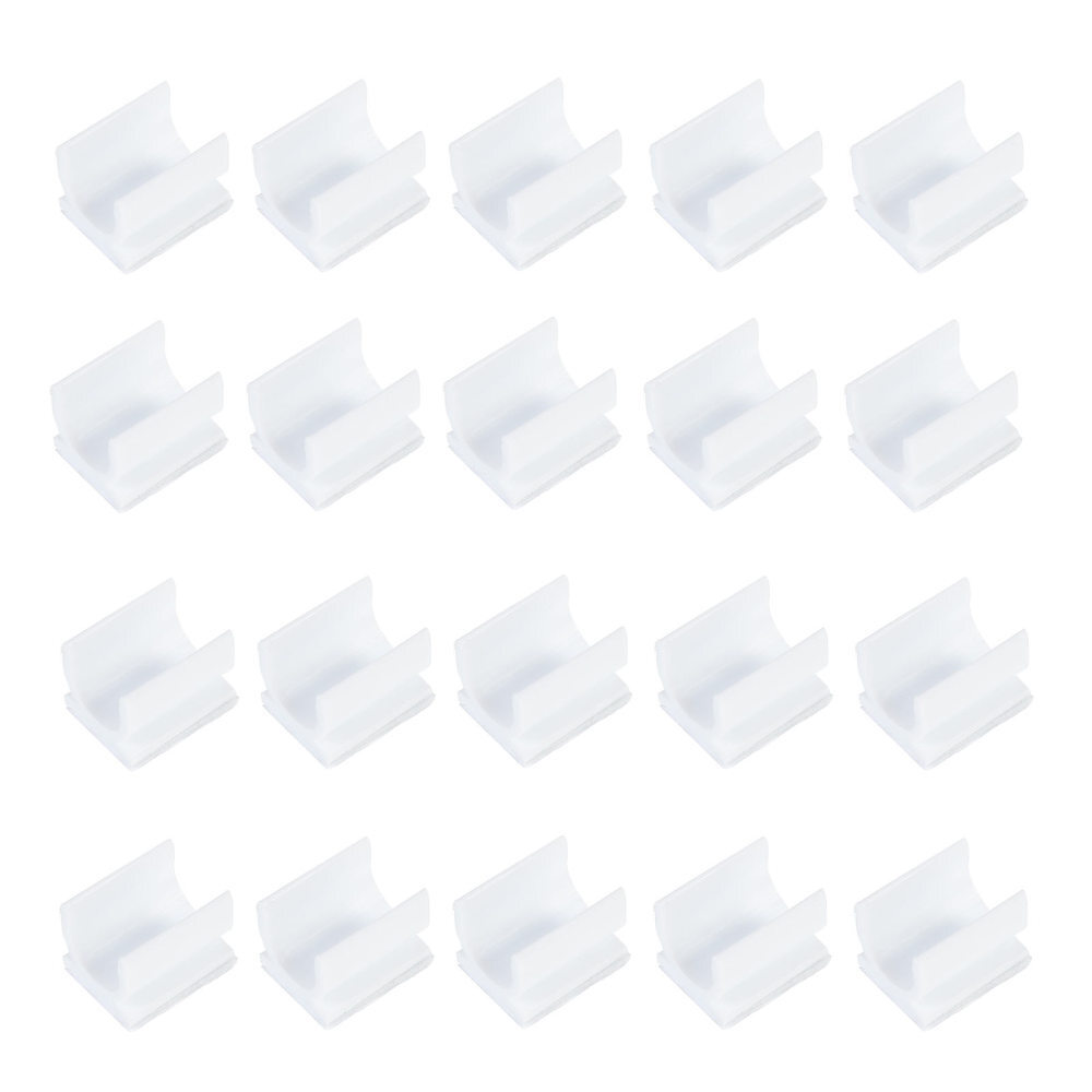 100 Pcs Pen Holder Adhesive Clip Buckle Whiteboard Clips