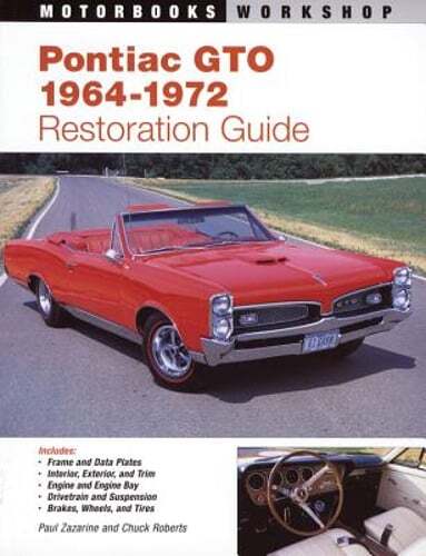 Pontiac GTO Restoration Guide, 1964-1972 (Revised) by Paul Zazarine: Used