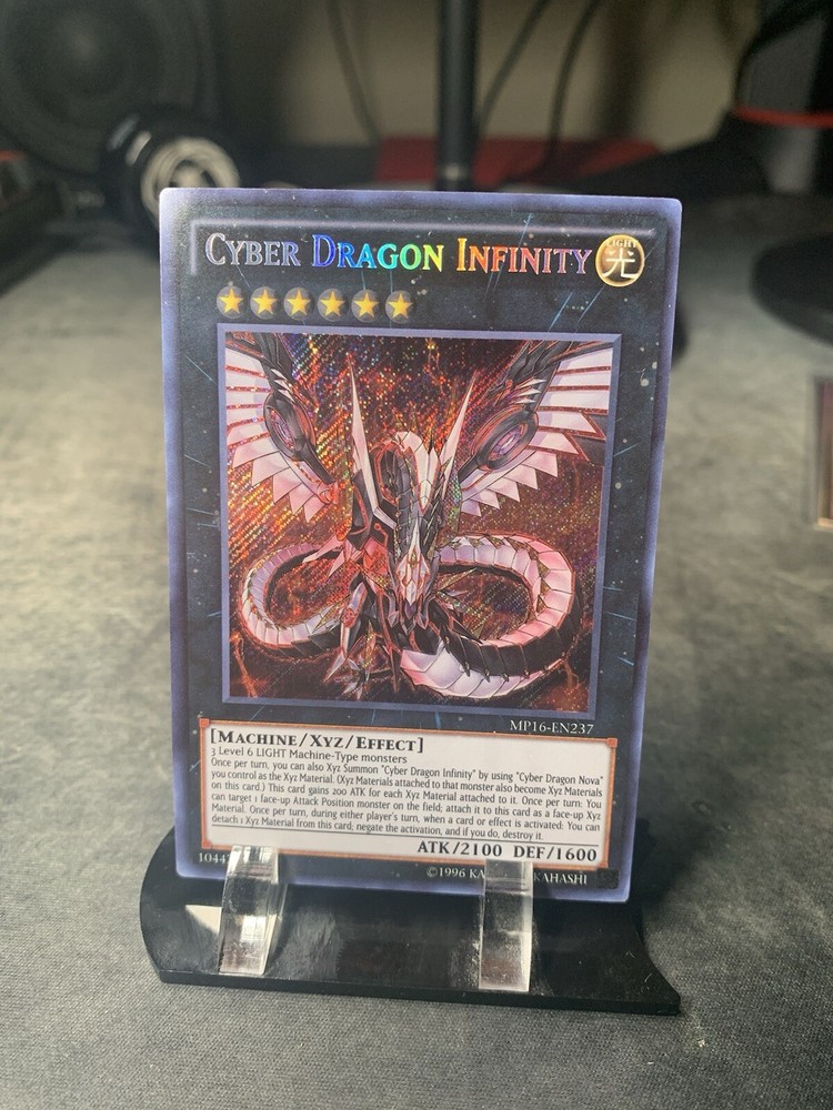Cyber Dragon Infinity YuGiOh TCG Card MP16-EN237 Ultra Rare-image