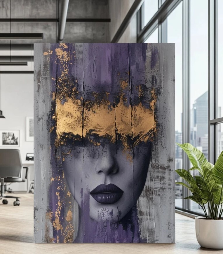 Eccentric Wall Art | Feminism Wall Art | Living Room Art | Modern Art